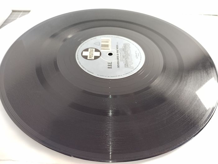 B.B.E. - Seven Days And One Week - Positiva Records - HUGE 90s Club CLASSIC! Condition: RALLIED! Plays: VG!