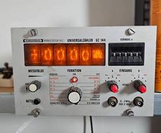 Grundig UZ144 vintage nixie tube freuqnecy counter