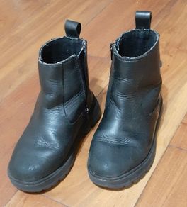 ZARA Leather Boots - size 23EU