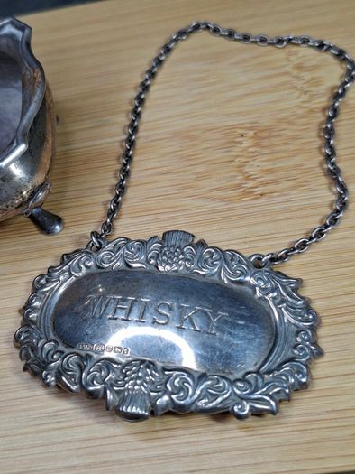 Antique Solid Silver Lot 3 Pieces