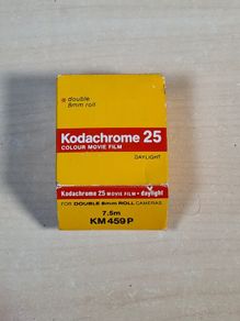Kodachrome 25 Colour Movie Film Double 8mm Roll Daylight Sealed