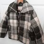 ladies green check Barbour jacket new size xl Image 3
