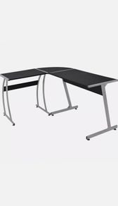 Computer Table Desk L-Shape Corner Office Sturdy Furniture - FREE DELIVERY NATIONWIDE