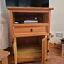 Pine Television Unit Image 3