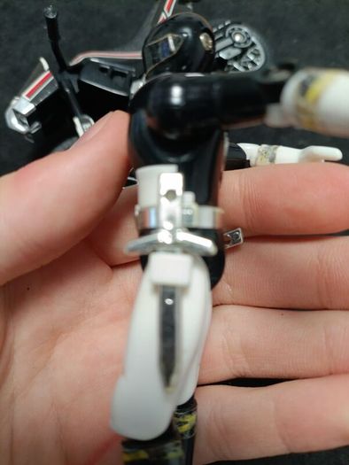 Rare Jetman Noir and Jet Speeder POPY Bandai 1991 Power Rangers
