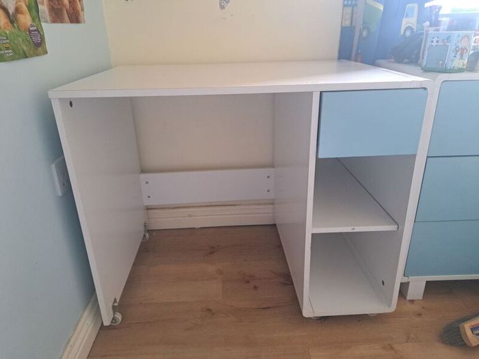 Midi sleeper light blue bed
