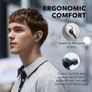 Anker Soundcore Life P2 True Wireless Earbuds with 4 Microphones, cVc 8.0 Noise Reduction, Graphene Drivers for Clear Sound, USB C, 40H Playtime, IPX7 Waterproof, Wireless Earphones for Work, Travel Image 4