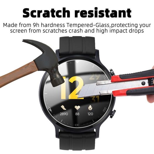 Tempered glass Protection Film for Realme Watch S Screen Protector for Realme Watch S Smart Watch Protective Glass Film