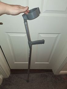 1 pair of crutches