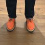 Handmade Italian Leather Brogues  Size 44 Artisan Shoes from Cefalu Sicily Image 8