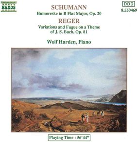 Schumann. Humoreske. Reger. Variations and Fugue. CD. Free Postage!
