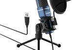 PC Microphone USB Computer Cardioid Condenser Gaming Mic Plug & Play with Tripod Stand & Pop Filter for Voice Recording, Podcasting, Streaming for PC Laptop Desktop Windows Computer (FREE POSTAGE)