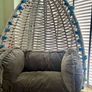Hanging Egg Chair with Stand Image 3