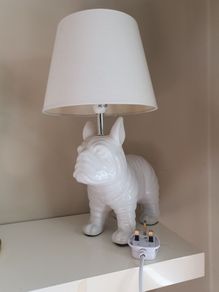 French bulldog lamp