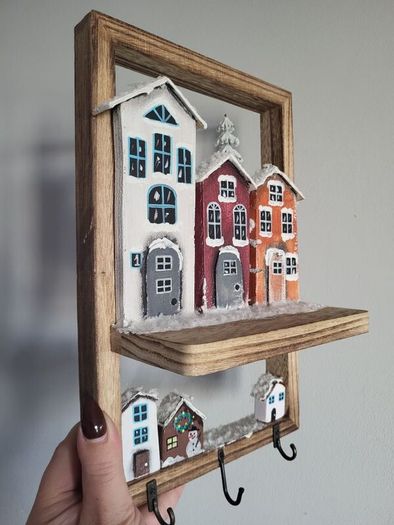 Wooden key holder