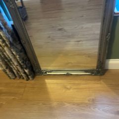 antique style silver mirror