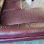 Genuine leather corner 3 seater free Image 4