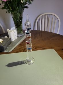 Galileo thermometer
