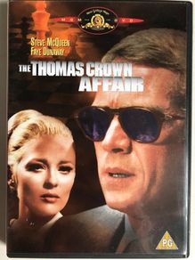 The Thomas Crown Affair [1968] Steve McQueen & Faye Dunaway [DVD Movie]