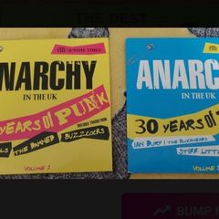 Punk promo CDs - Anarchy in the UK - 1&2 - price for both