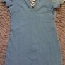 Denim Dress. Size 10 Image 3