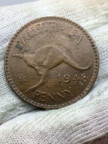 Australia 1948 penny nice grade au+