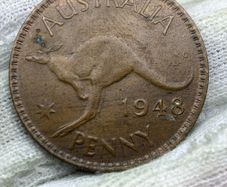 Australia 1948 penny nice grade au+