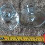 vintage glass egg cup's possibly holmegaard Image 2