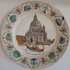Vintage Italy wall plate souvenir