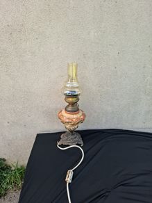Vintage electric lamp postage possible