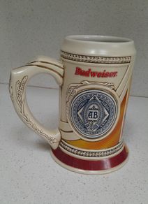 The Budweiser Historic Advertising Series Beer Stein