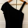 Karen MIllen black one shoulder top Image 2