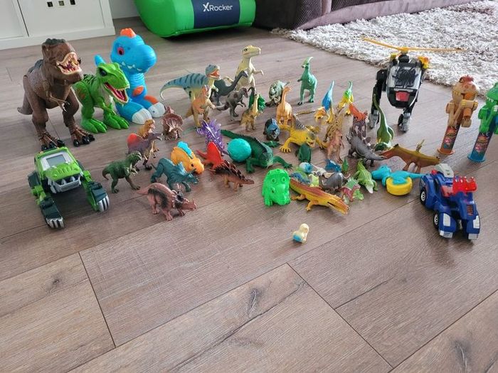 dinosaur toys spent lots of money on this  toys