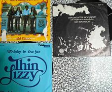 Thin Lizzy, 3 x Dutch PS 7" singles