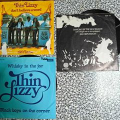 Thin Lizzy, 3 x Dutch PS 7" singles