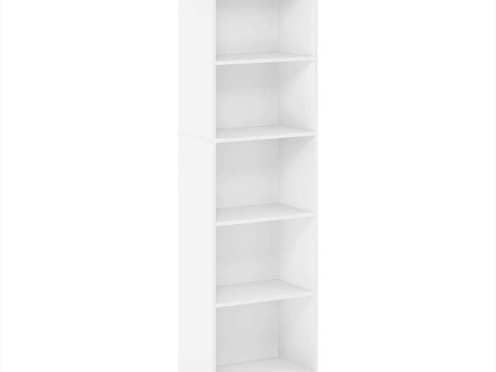 Luder 5-tier Reversible Color Open Shelf Bookcase Multiple Colours Available, See Photos