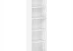 Luder 5-tier Reversible Color Open Shelf Bookcase Multiple Colours Available, See Photos