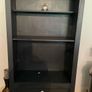 Black Display Cabinet with Two Draws Image 2