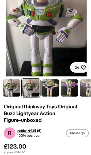 Thinkway buzz lightyear