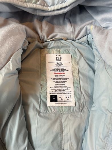 Baby GAP Snow Suit 18-24 months