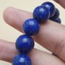 Top Quality Lapis Lazuli Gemstones Beads Bracelet Image 4