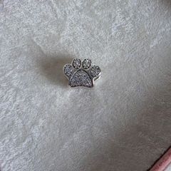 Pandora sparkling paw print charm perfect condition