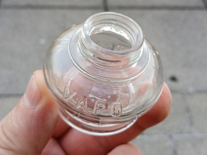 Vintage Vapo Cresolene  kerosene bottle