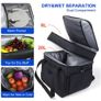 OFUN Cool bag, picnic bag, lunch bag, thermal bag, insulated bag for food transport Image 2
