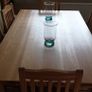 Solid Oak Dining Room Table & Chairs Image 7