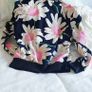 Light Flower Print Bomber - Size 8-10 Image 5