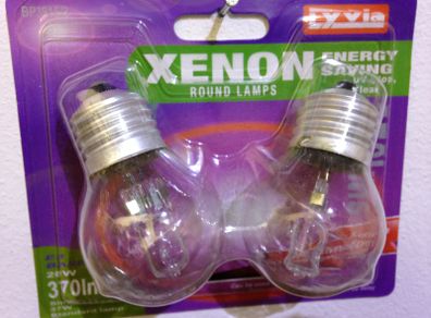5 packs 10 Bulbs  28W ES Round Bulbs
