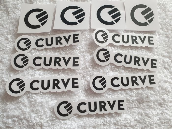 11 Curve Stickers New