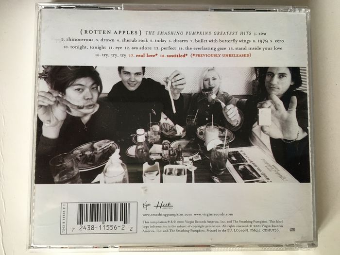 Smashing Pumpkins [2001] Rotten Apples: Greatest Hits (CD Album)