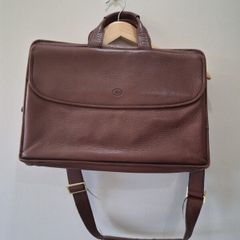 Brown Leather Chesneau Briefcase